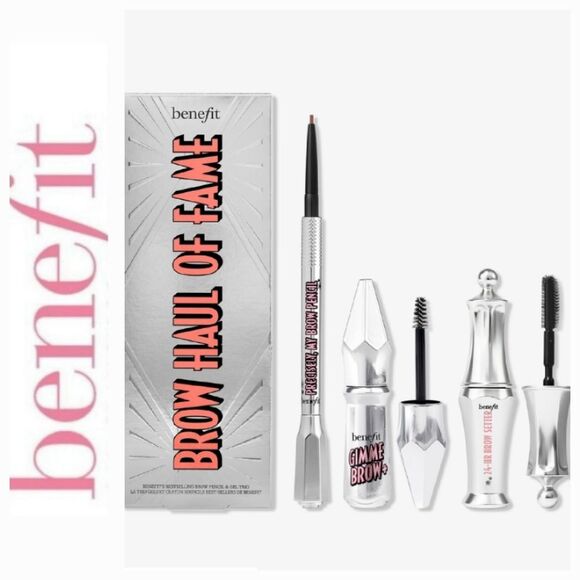 Benefit Brow Haul Of Fame Best Selling Brow Pencil & Gel Trio - Picture 1 of 10